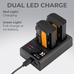 K&F CONCEPT SONY NP-FZ100 set zamjenskih punjača za baterije