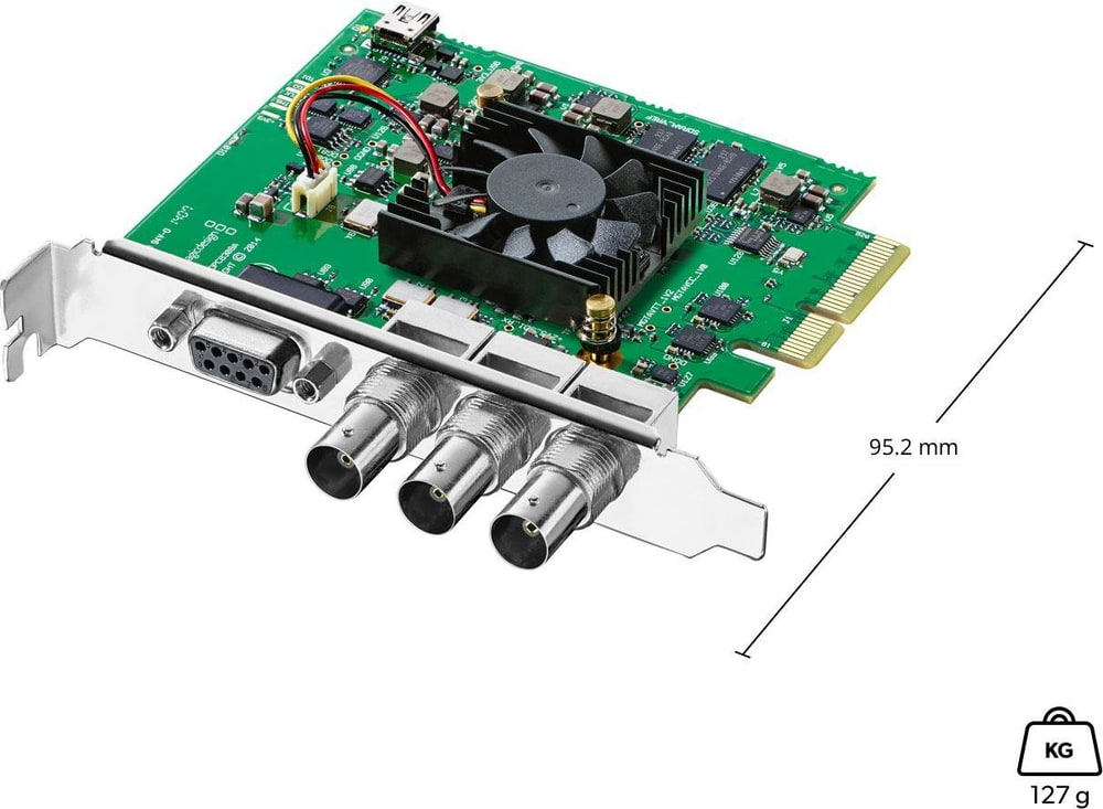 DeckLink SDI 4K – Dimenzije i ugradnja