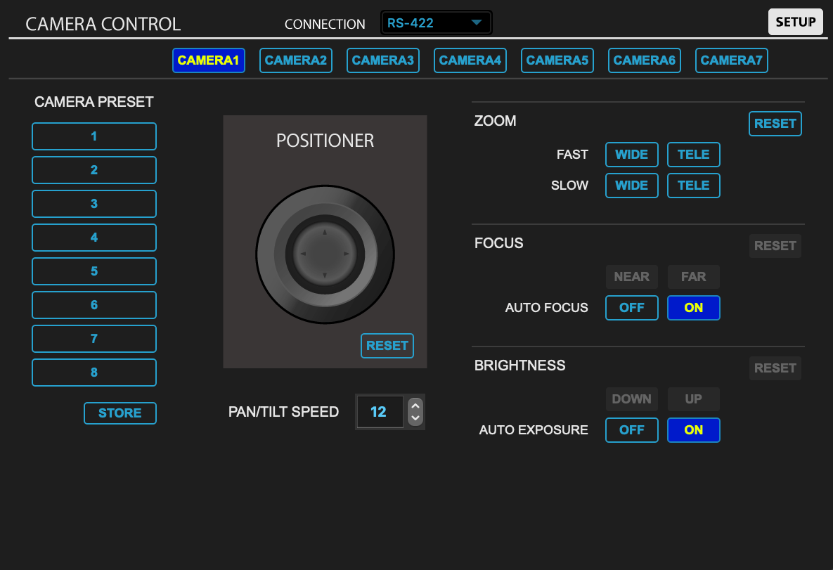 UPRAVLJANJE PTZ KAMERAMA