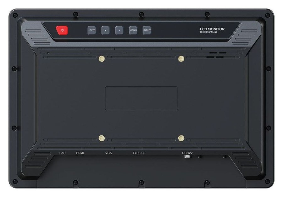 Lilliput FA1019-NP/C – Stražnja strana s VESA 75 mm