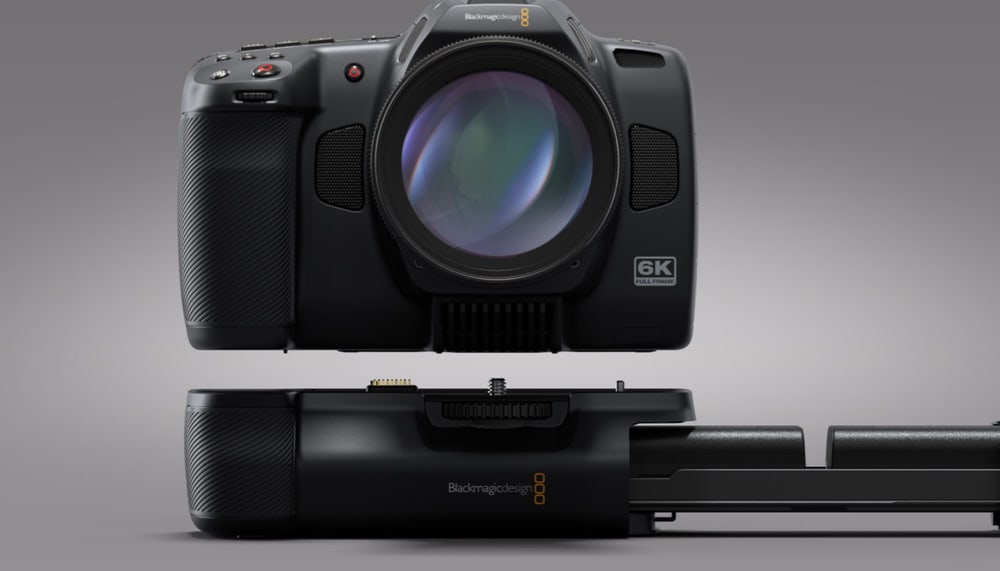 Blackmagic Cinema Camera 6K – Napajanje iz baterije, 12 V i USB-C