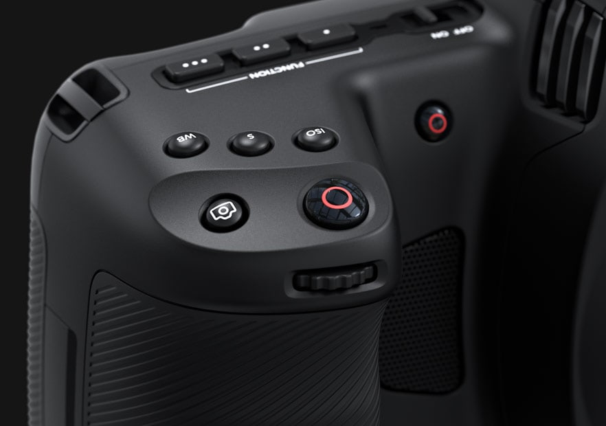 Blackmagic Cinema Camera 6K – Upravljanje pod prstima
