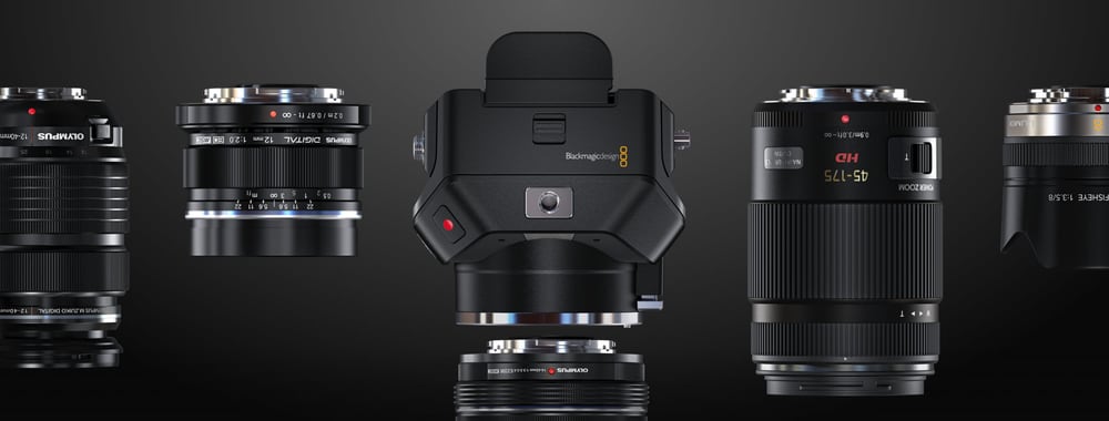 Blackmagic Design Micro Studio Camera 4K G2 – Objektivi MFT i osjetljiv senzor