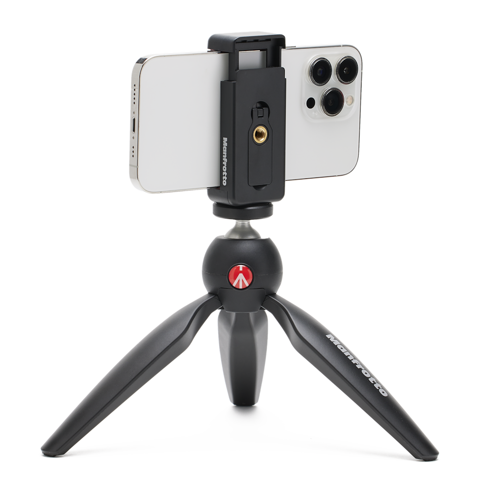 Stražnji navoj držača telefona u kompletu Manfrotto PIXI
