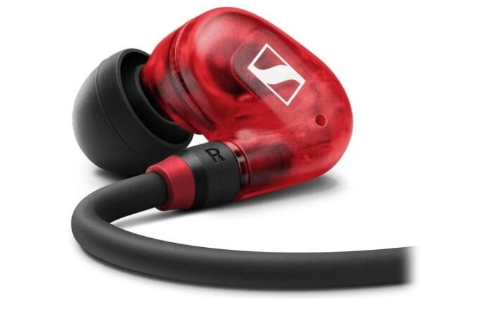 Sennheiser IE 100 PRO Red - detalj slušalice