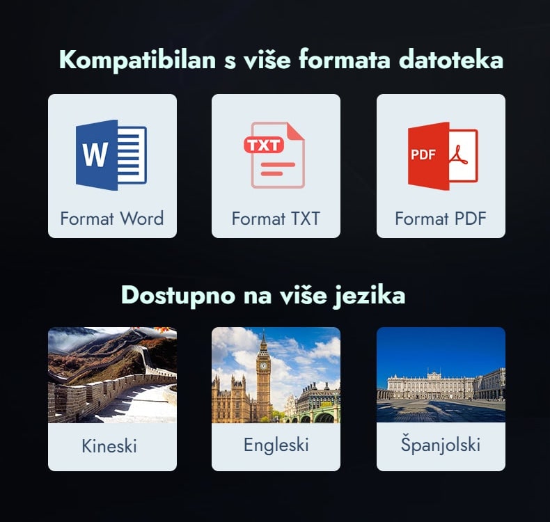 Kompatibilan s više formata datoteka