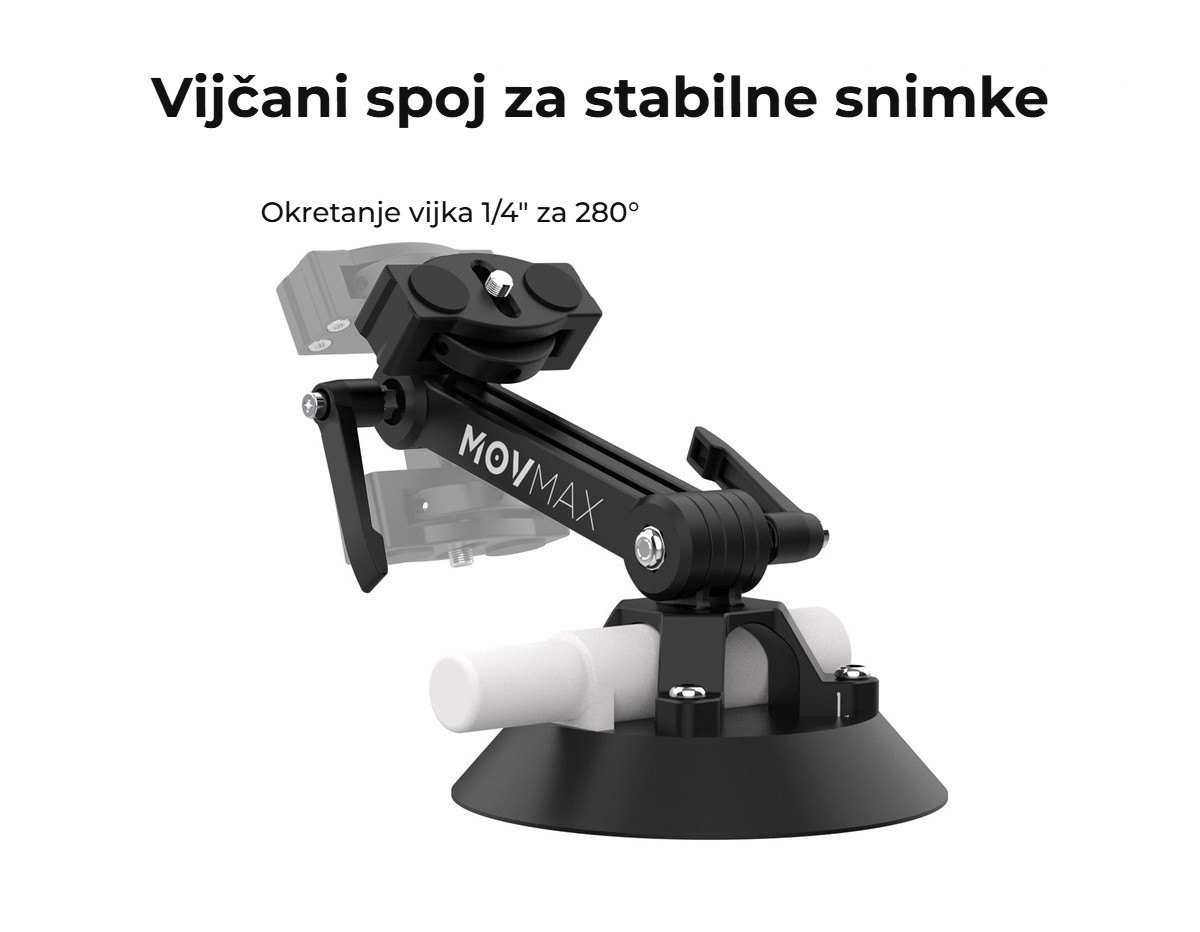Vijčani spoj za stabilne snimke