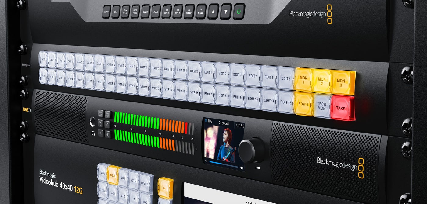 Blackmagic Audio Monitor 12G G3 – SMPTE-2110 IP bez pretvarača