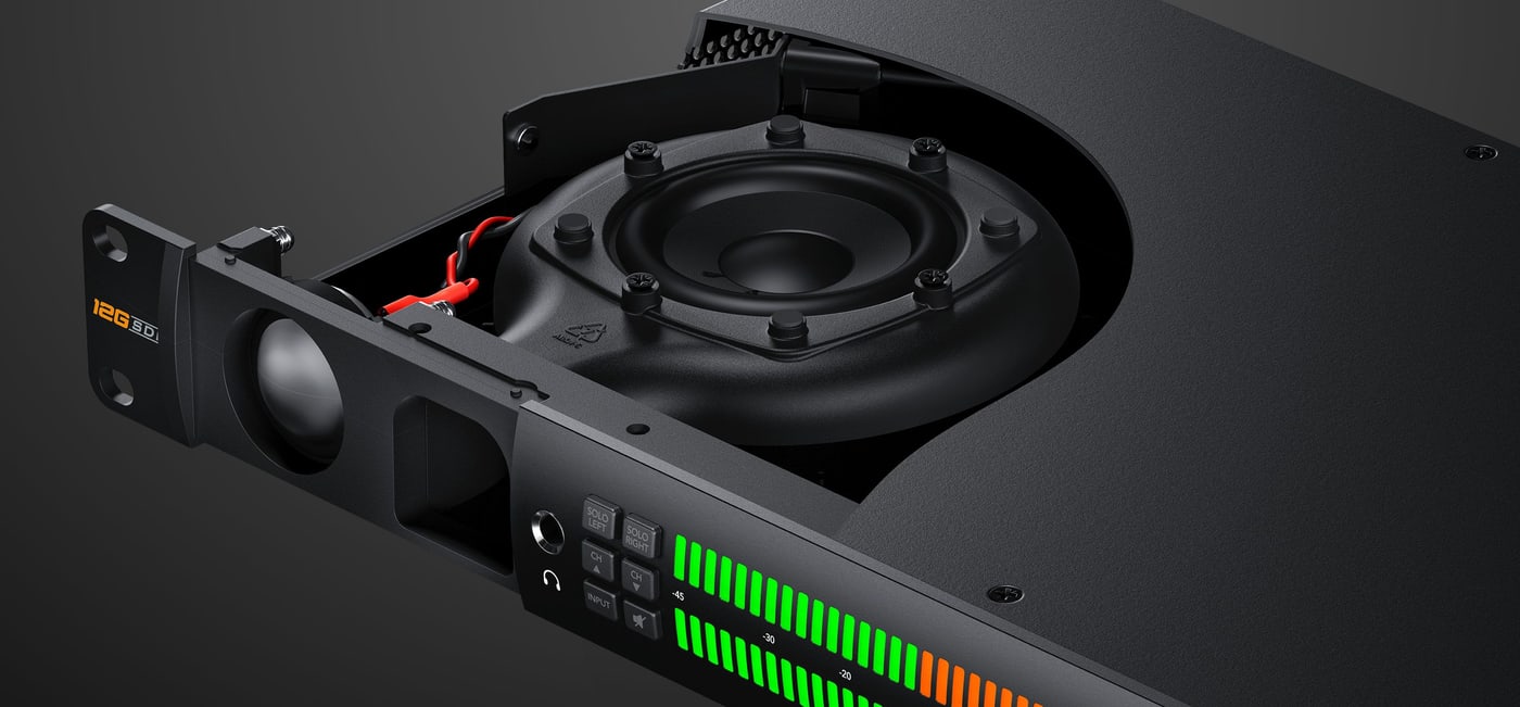Blackmagic Audio Monitor 12G G3 – Dva subwoofera i snažno pojačalo