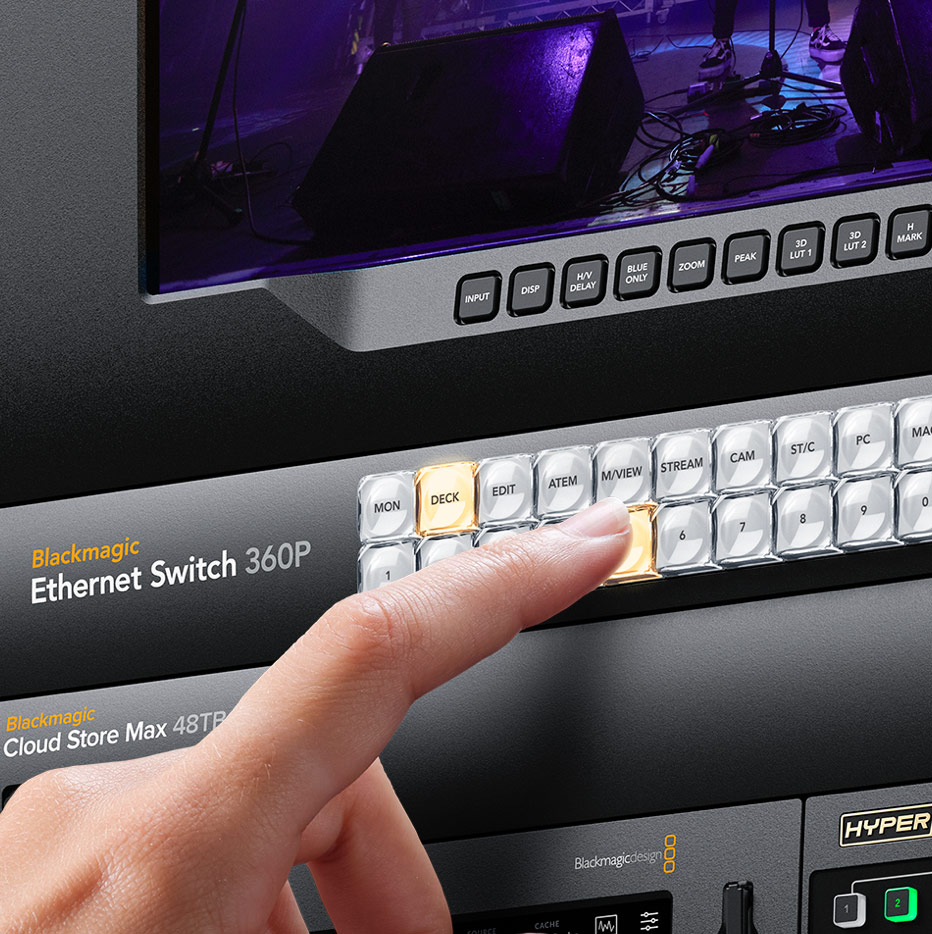 Blackmagic Ethernet Switch 360P – Usmjeravanje kao na Videohubu