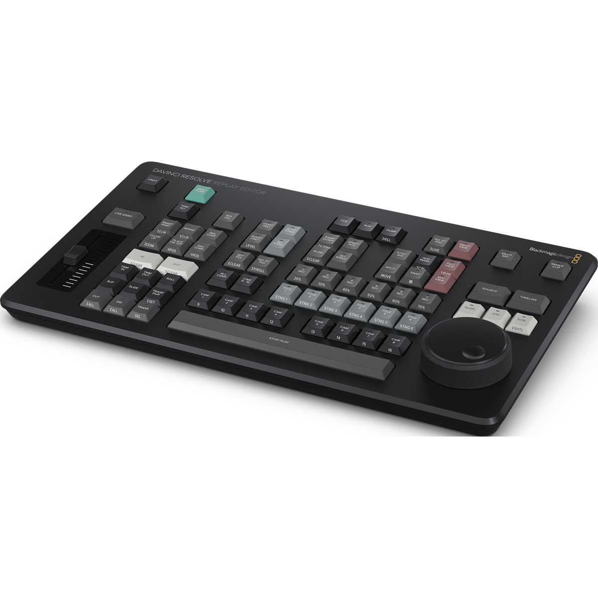 Blackmagic DaVinci Resolve Replay Editor, kosi pogled
