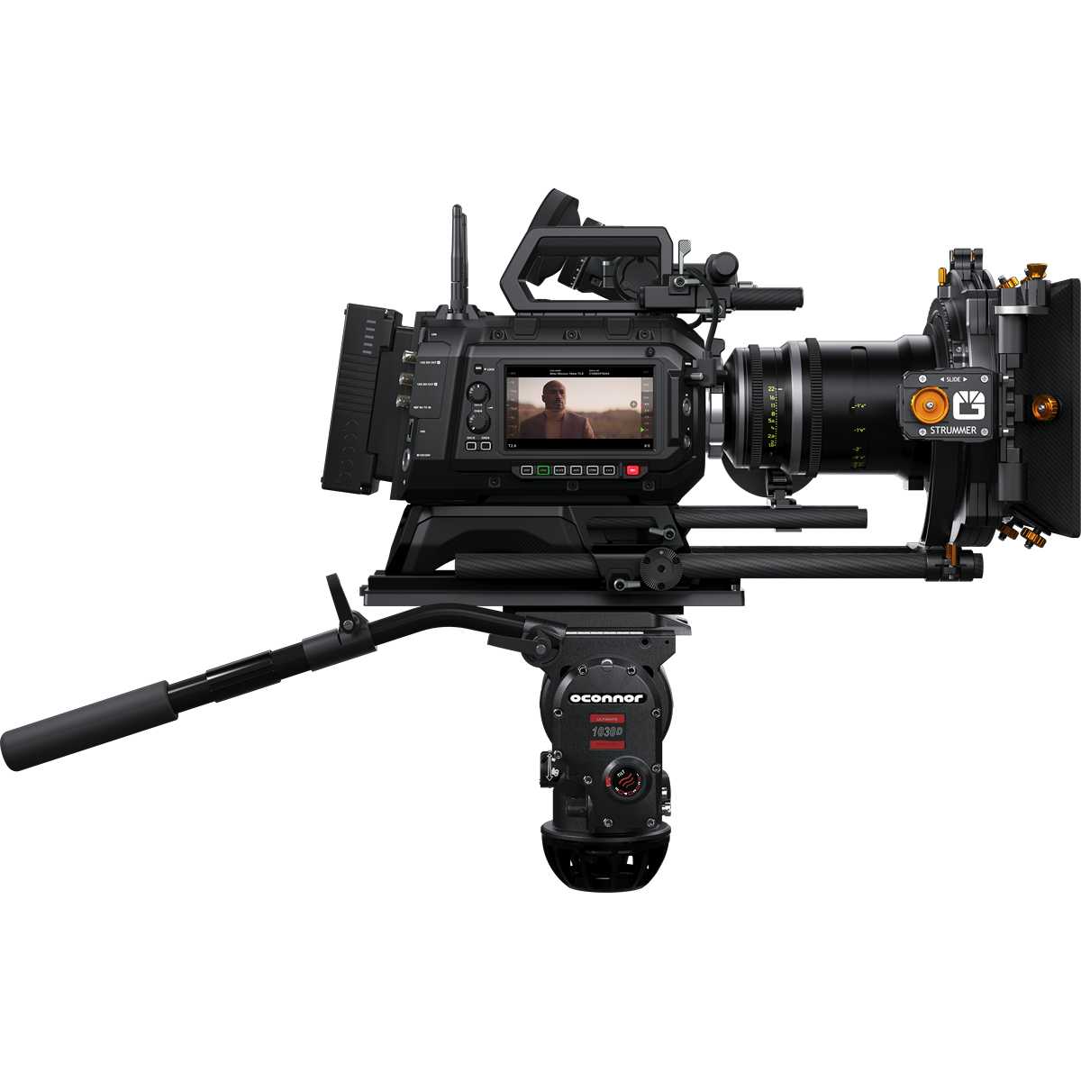 Blackmagic URSA Cine 12K LF, lijevi pogled