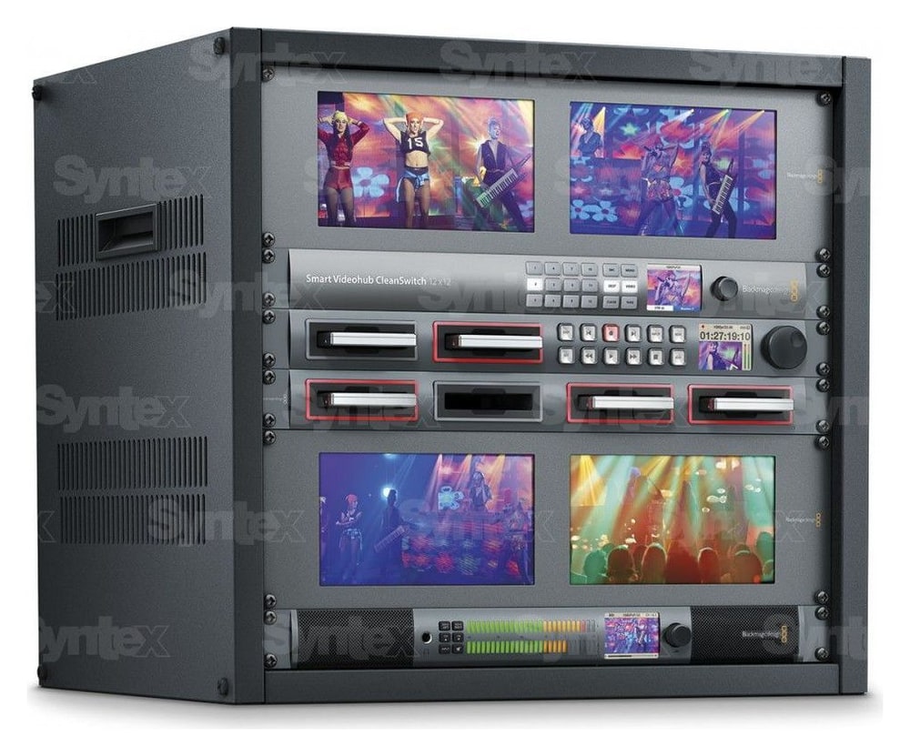Blackmagic Smart Videohub CleanSwitch 12x12 – Za svaki rack