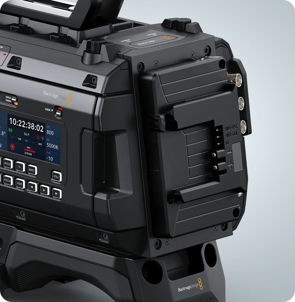 Blackmagic Design URSA Cine Battery Plate B Mount – Pločica na stražnjoj strani kamere