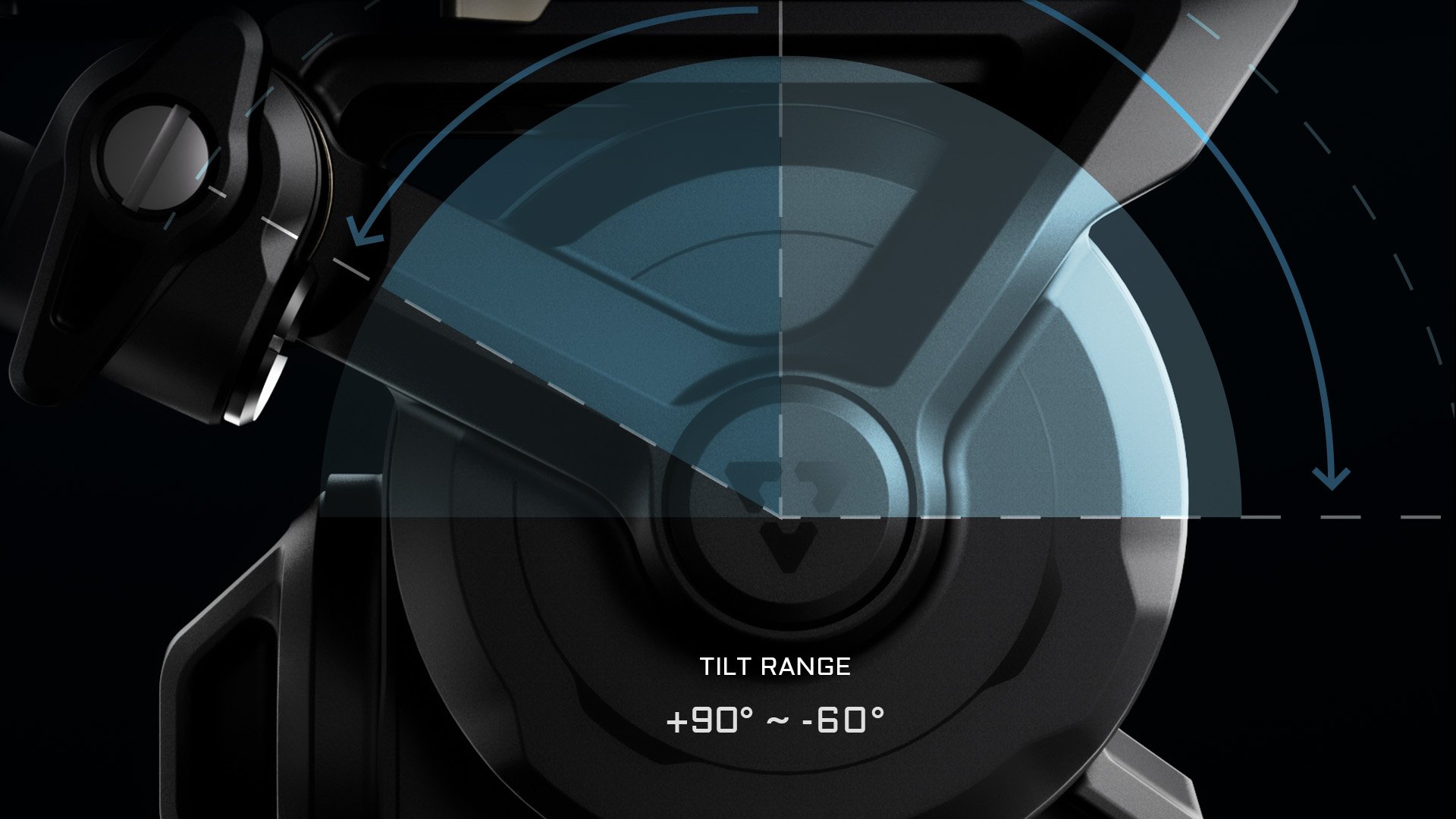 Tilta 75 mm Cine Fluid glava s 2-stupanjskim nogama stativa od karbonskih vlakana jednim dodirom (12 KG) Tilta 75mm Cine Fluid Head with 2-Stage One Touch Carbon Fiber Tripod Legs (12KG)