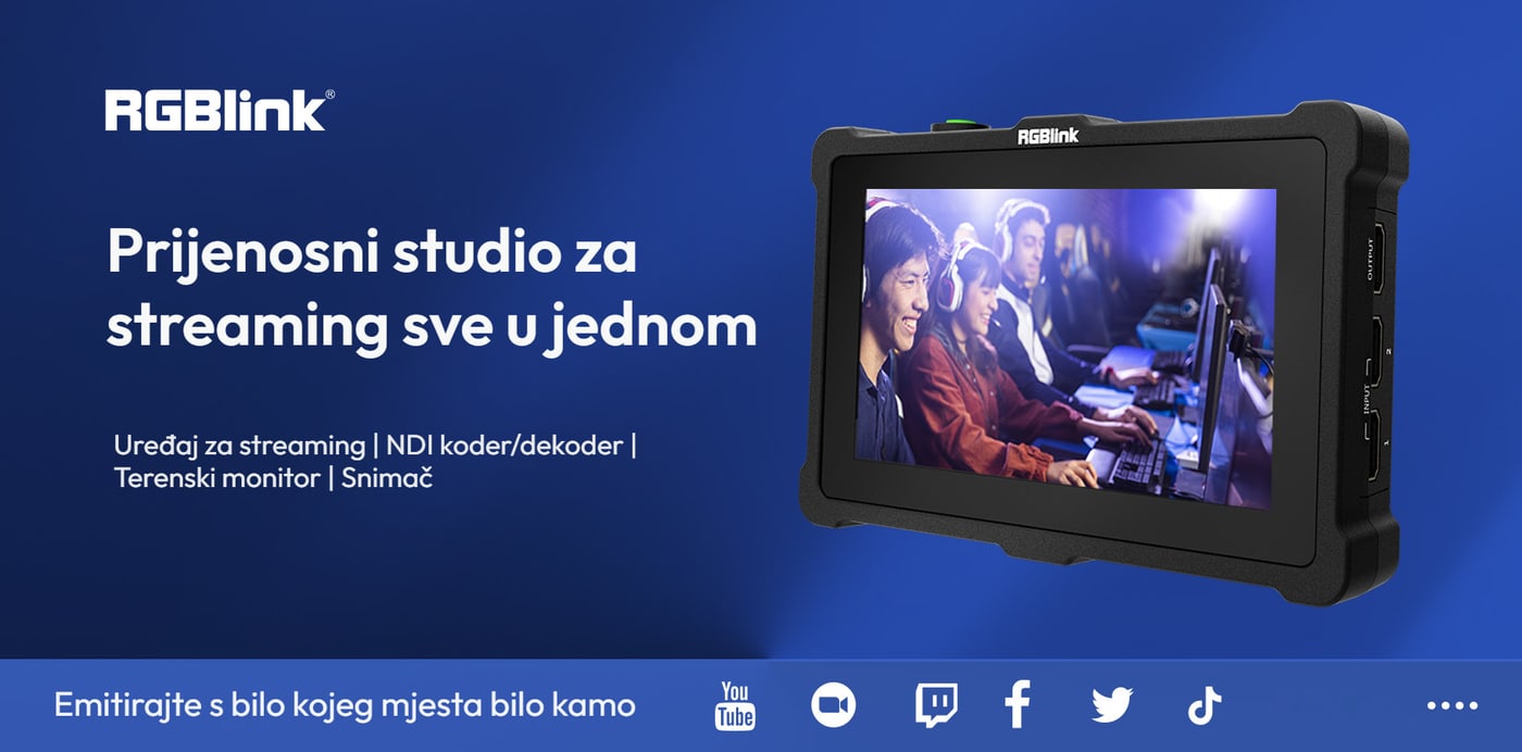 Prijenosni studio sve u jednom
