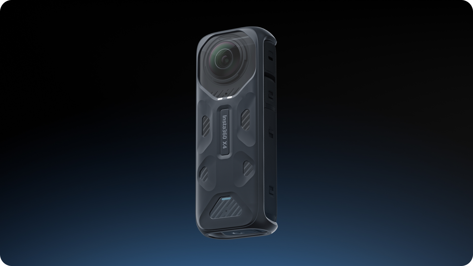 Insta360 X4 s postavljenom navlakom Thermo Grip Cover
