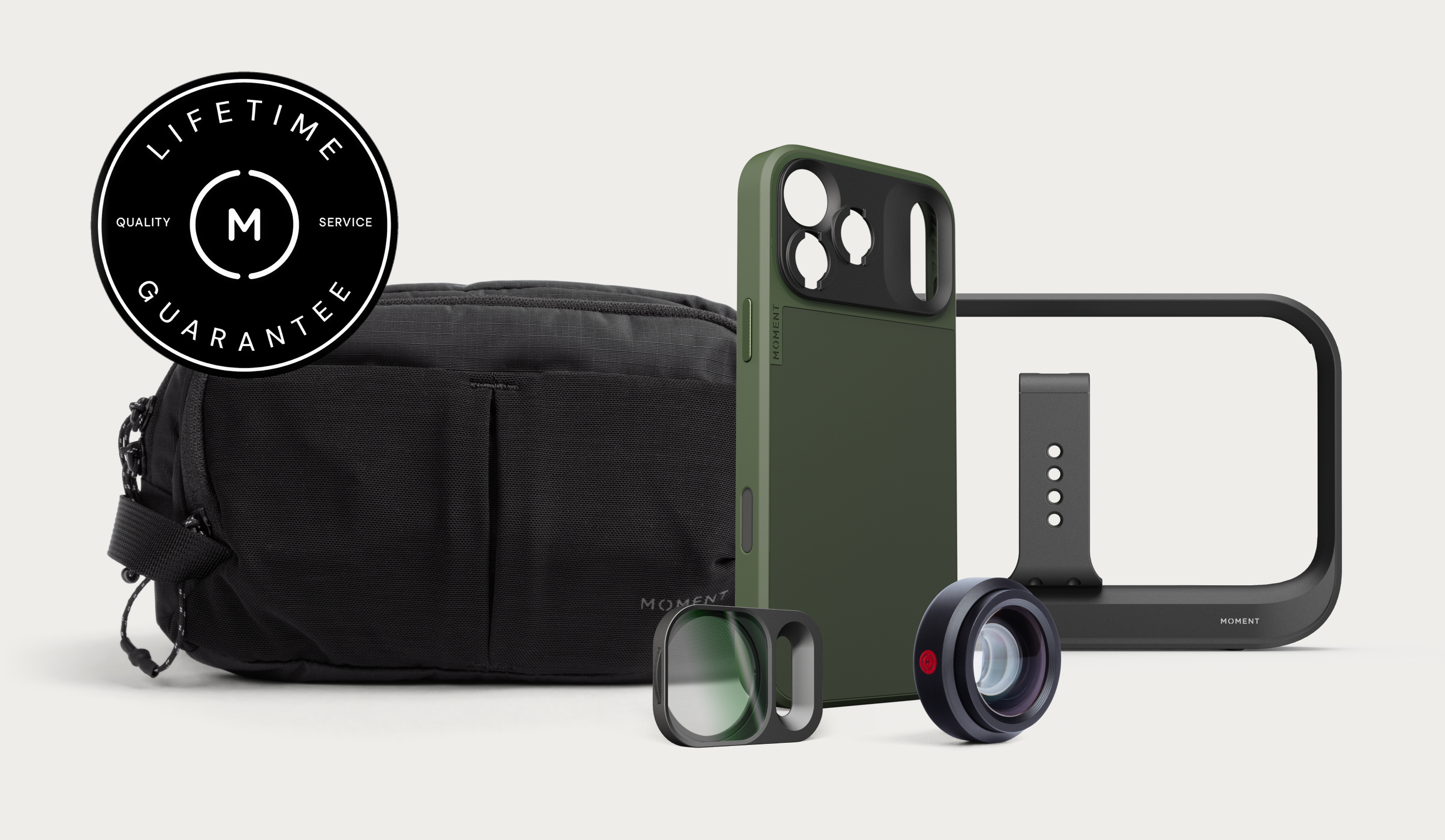 Moment CineBloom QuickLock filtar na iPhoneu