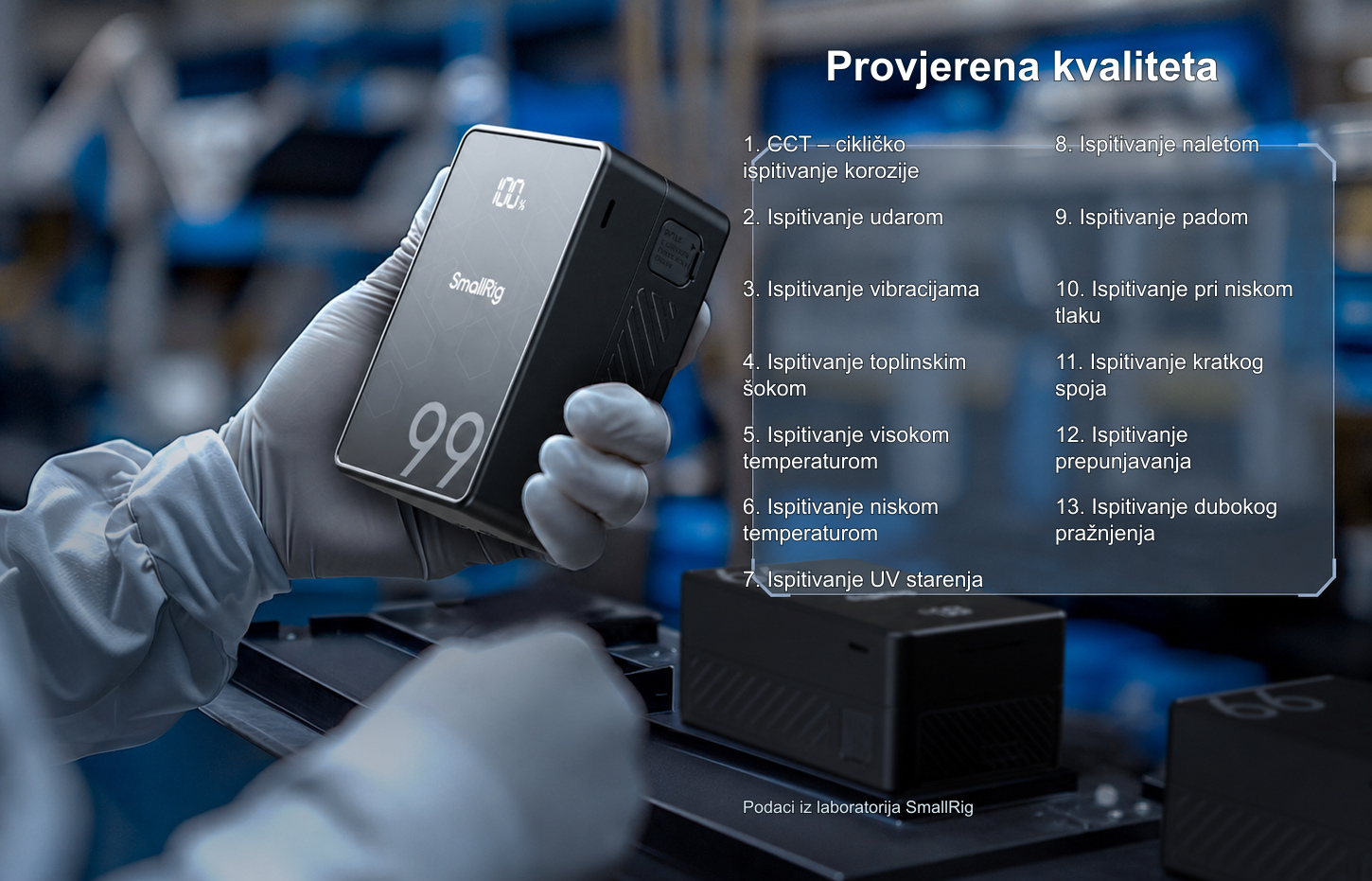 Prevedena infografika proizvoda SmallRig VB99 SE 6/11