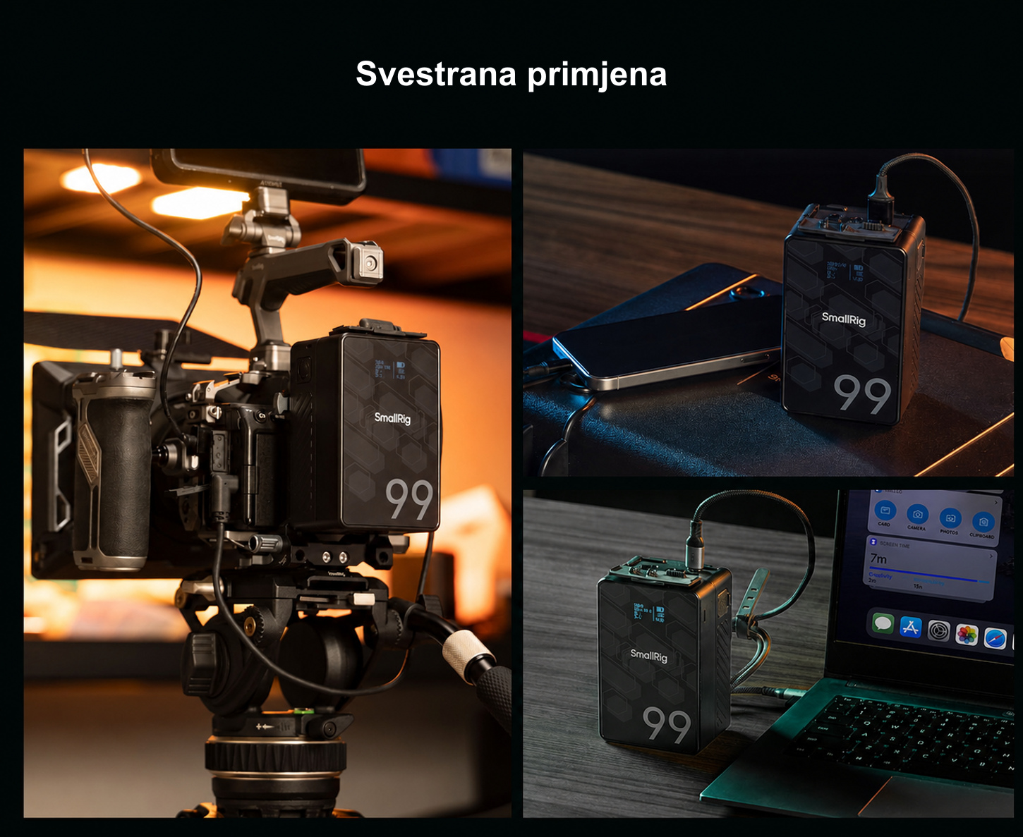 Prevedena infografika proizvoda SmallRig VB99 SE 11/11