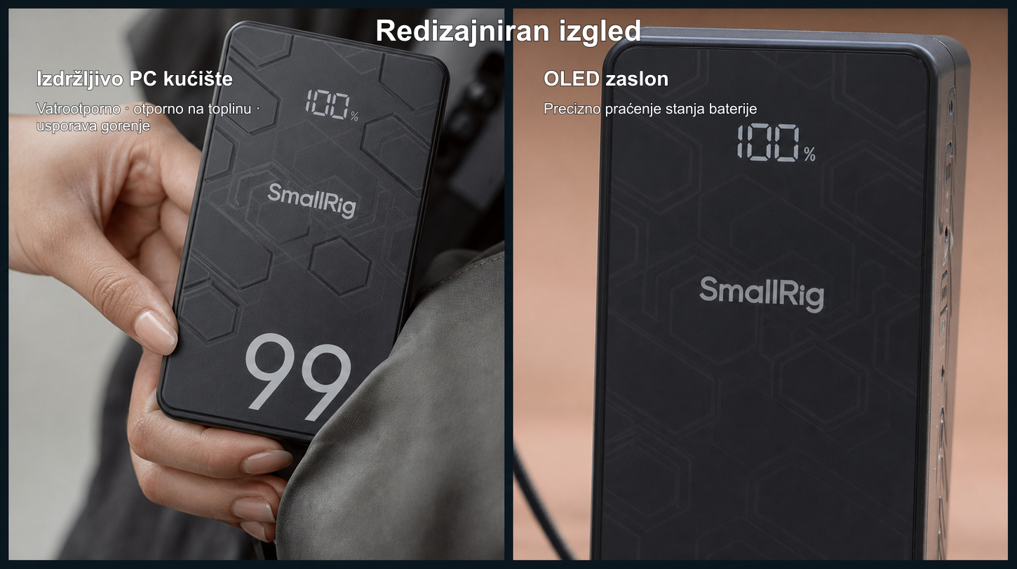Prevedena infografika proizvoda SmallRig VB99 SE 8/11