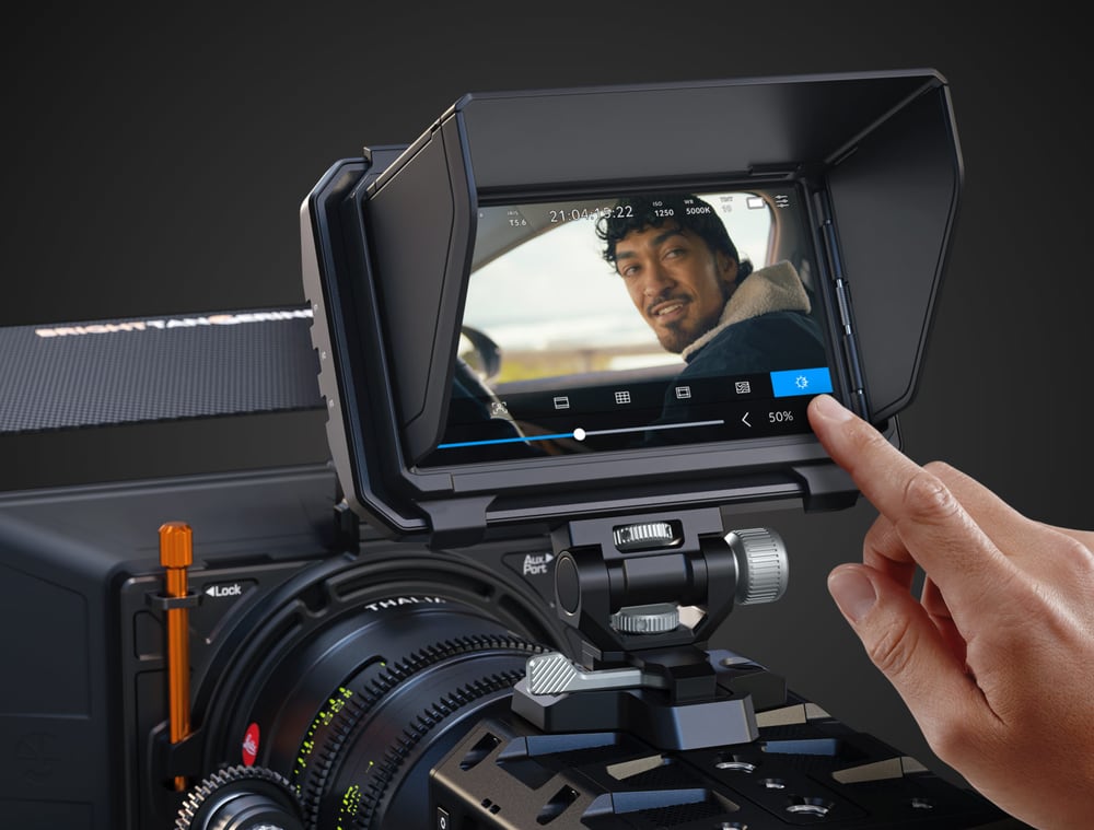Blackmagic PYXIS Monitor EVF Kit – Upravljanje kamerom dodirom