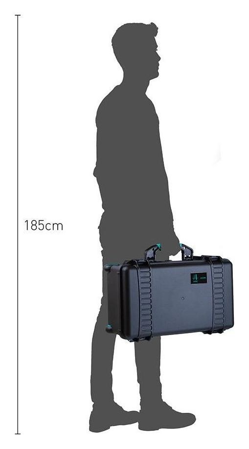 HPRC 2550W kofer s predrezanom pjenom – Ergonomska ručka