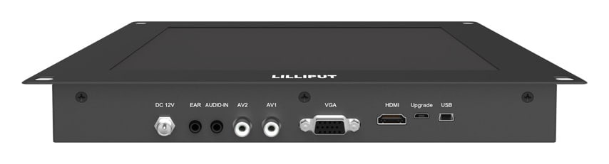 Lilliput TK1010-NP/C – Priključci na donjem rubu