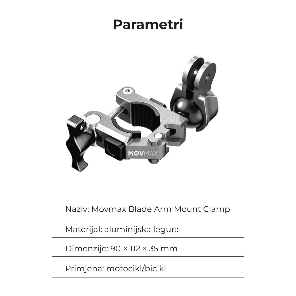 Parametri stezaljke