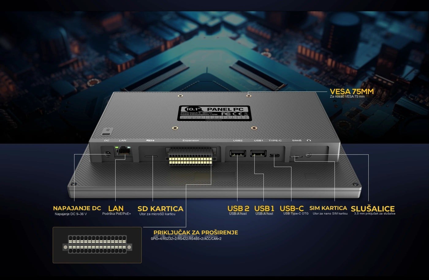 Lilliput PC-1010RL – infografika 3