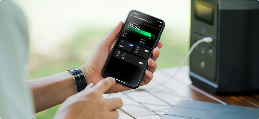 Mobilna aplikacija EcoFlow.