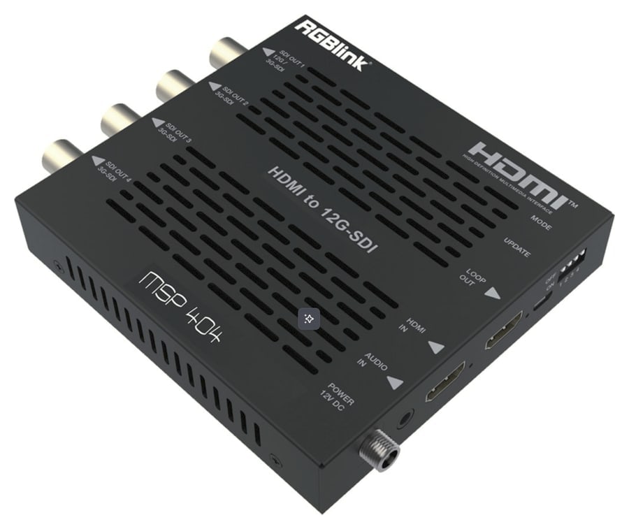 HDMI u 12G-SDI ili 4× 3G-SDI