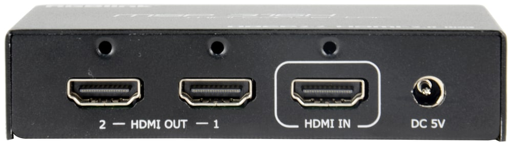 Jedan HDMI 2.0 ulaz, dva izlaza