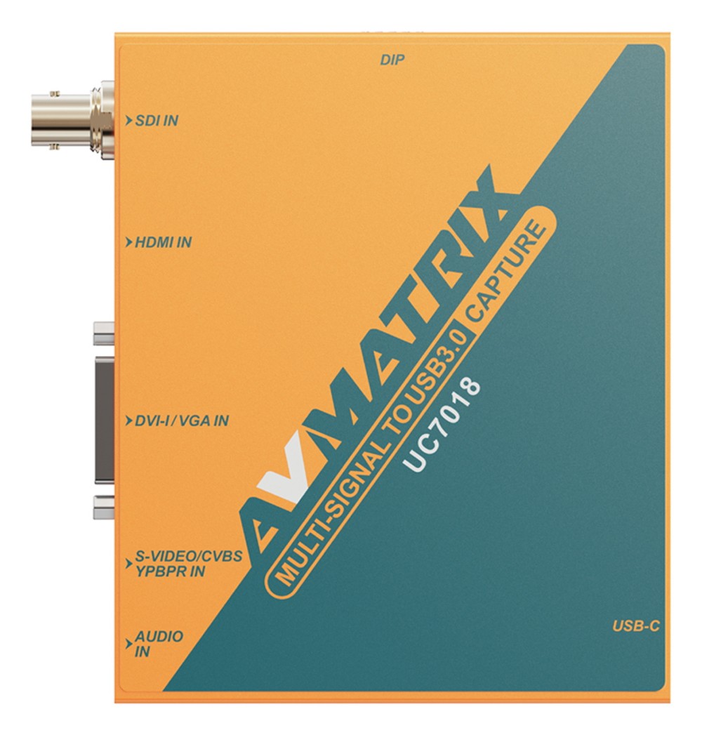 AVMATRIX UC7018 – Pogled na uređaj