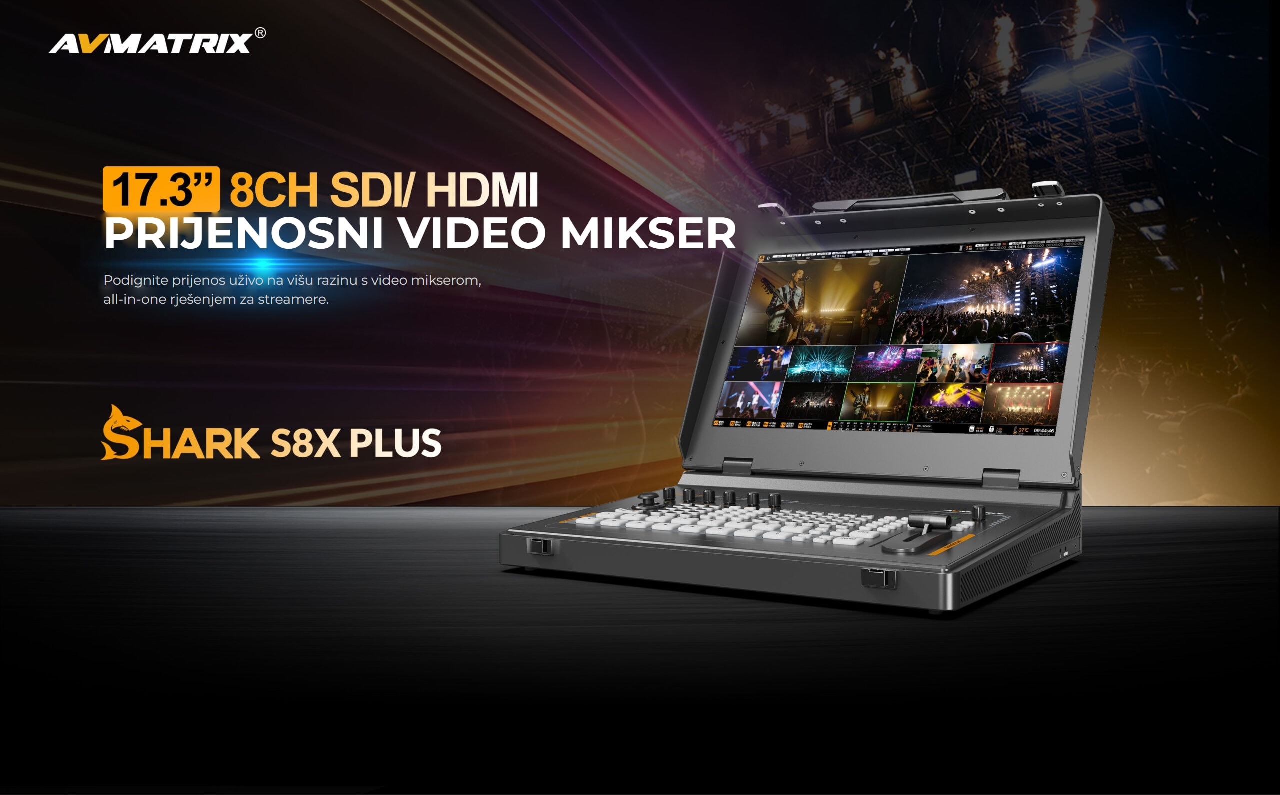 AVMATRIX Shark S8X Plus NDI