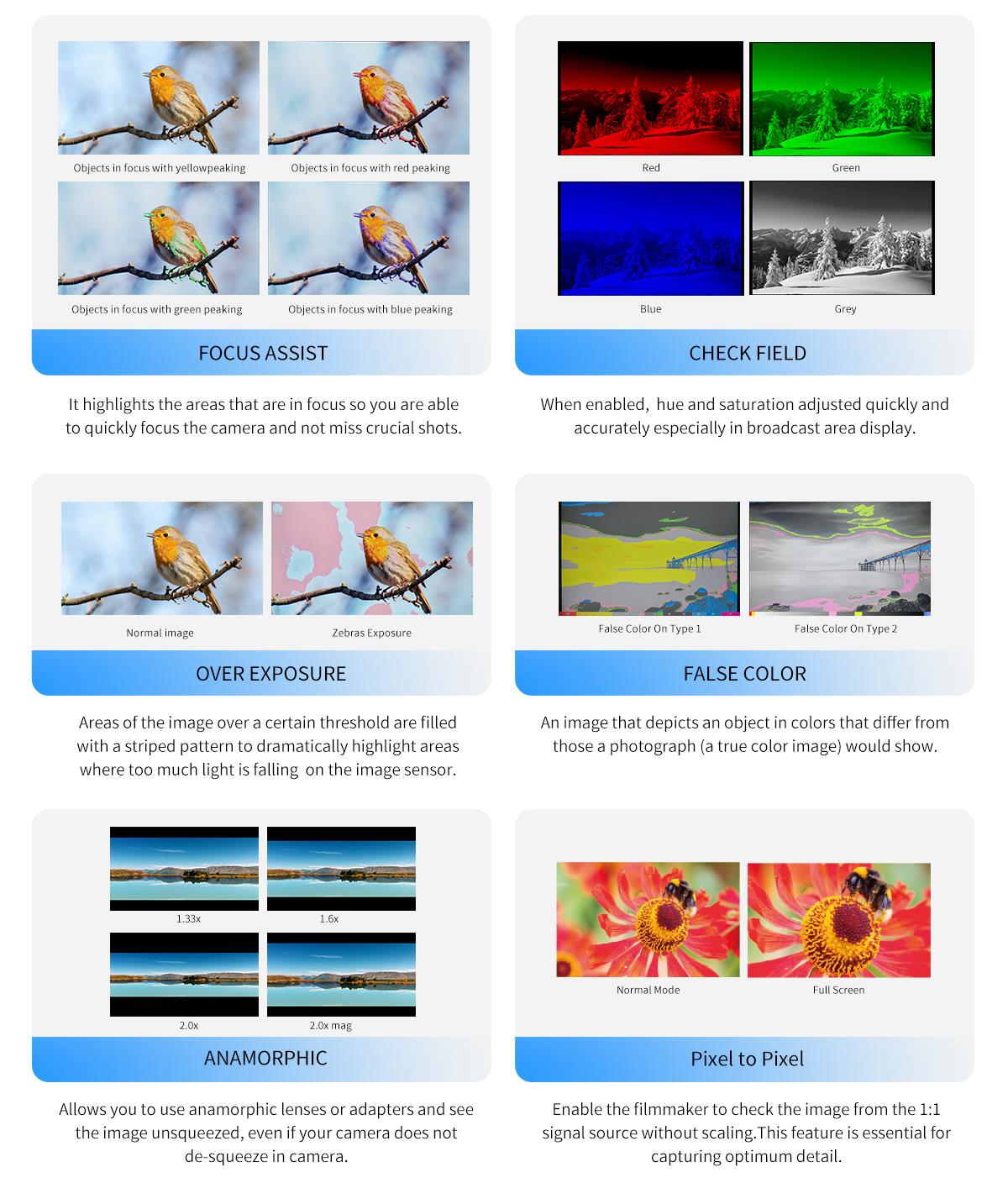monitor lažnih boja
