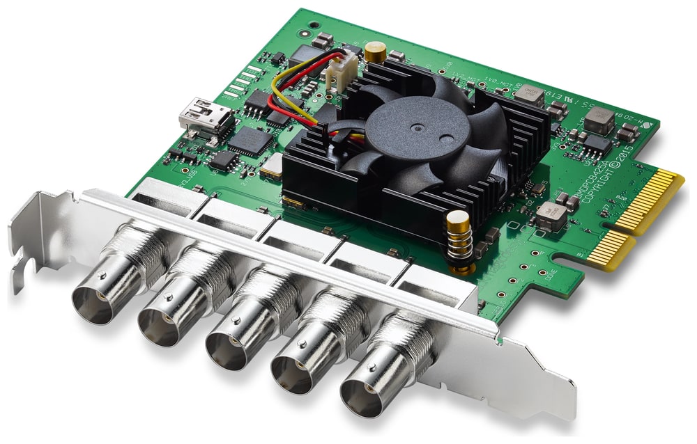 DeckLink Duo 2 – Pet priključaka BNC