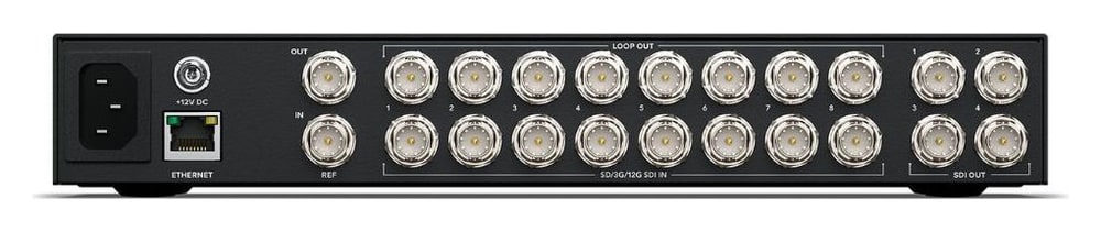 Blackmagic Videohub Mini 8x4 12G – Napredni 12G-SDI za SD, HD i Ultra HD