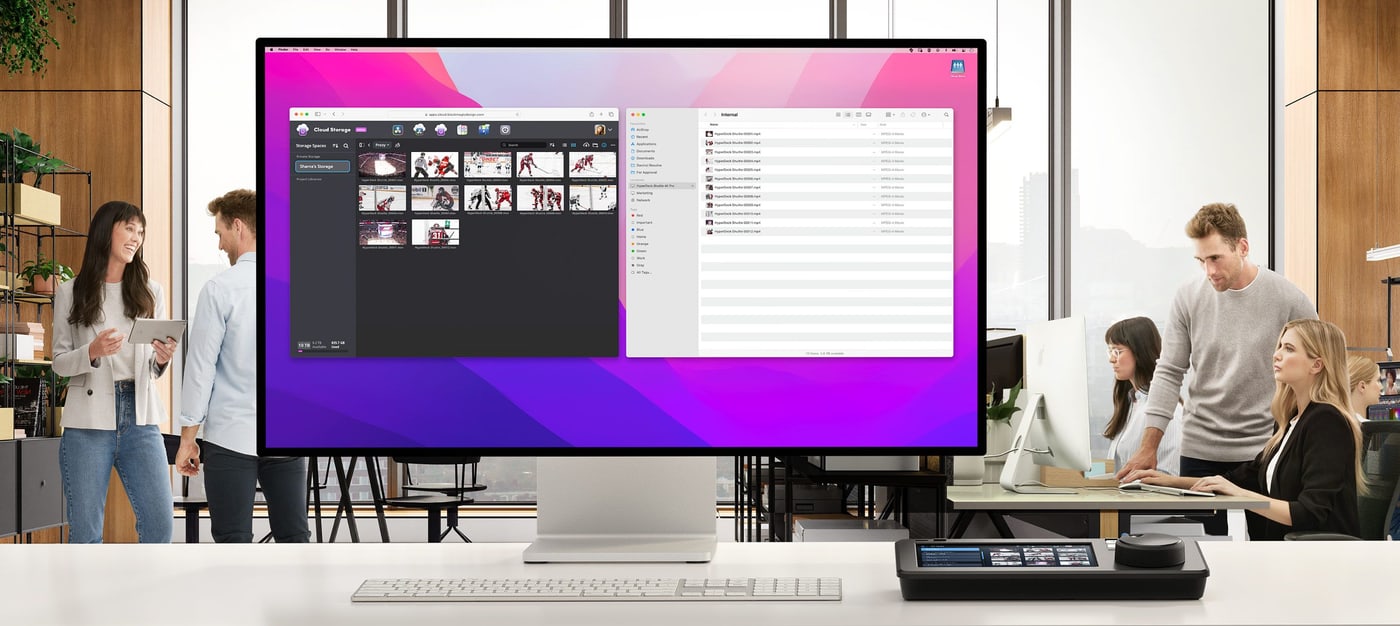 HyperDeck Shuttle 4K Pro – Blackmagic Cloud i proxy datoteke