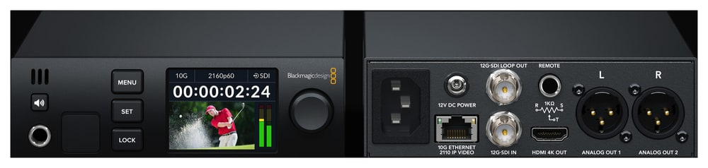 Blackmagic 2110 IP SDI to HDMI 12G – Dio upravljane IP infrastrukture