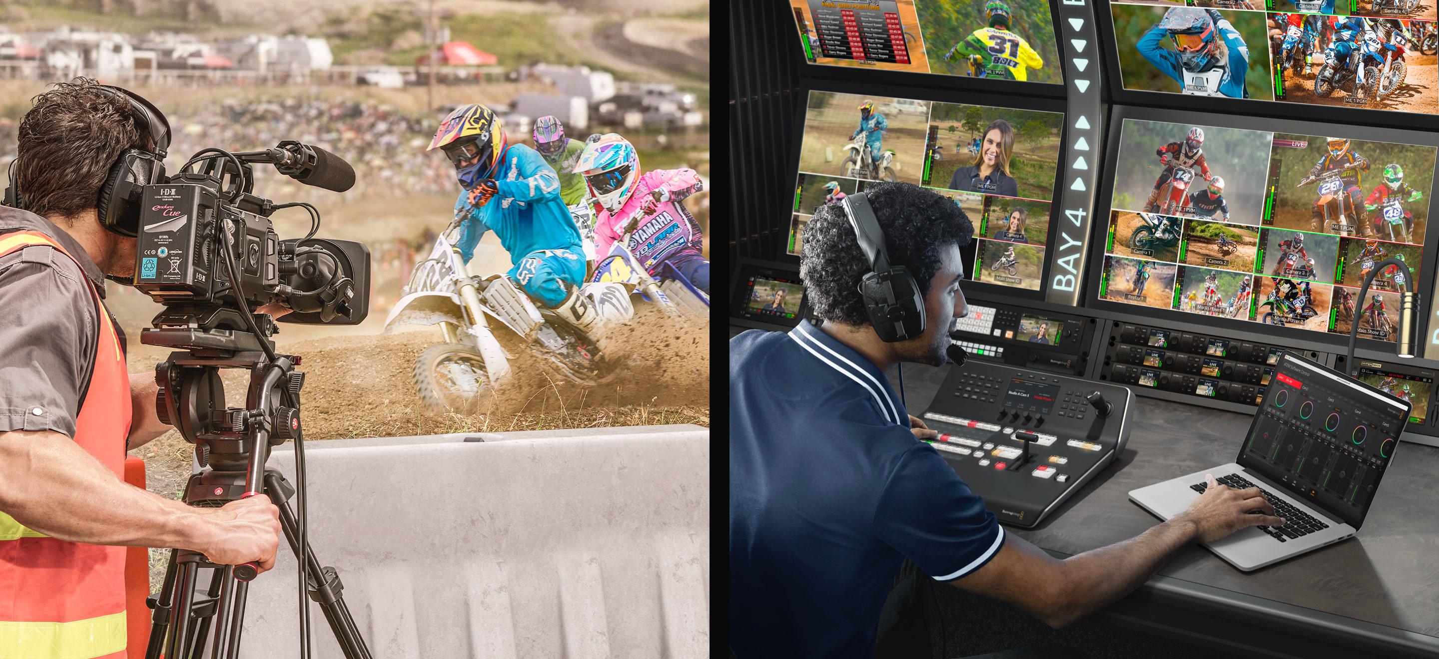 Vzdálená produkce přes Blackmagic Cloud