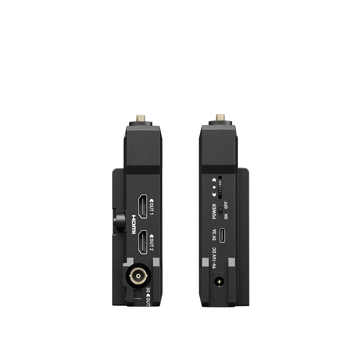 HDMI, 3G-SDI i priključci napajanja prijemnika Atomos RX