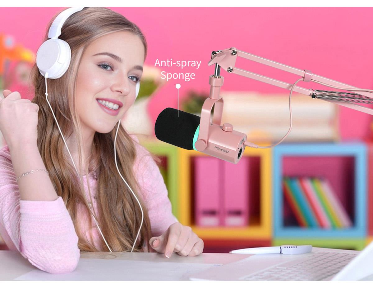 snimanje dinamičkog mikrofona