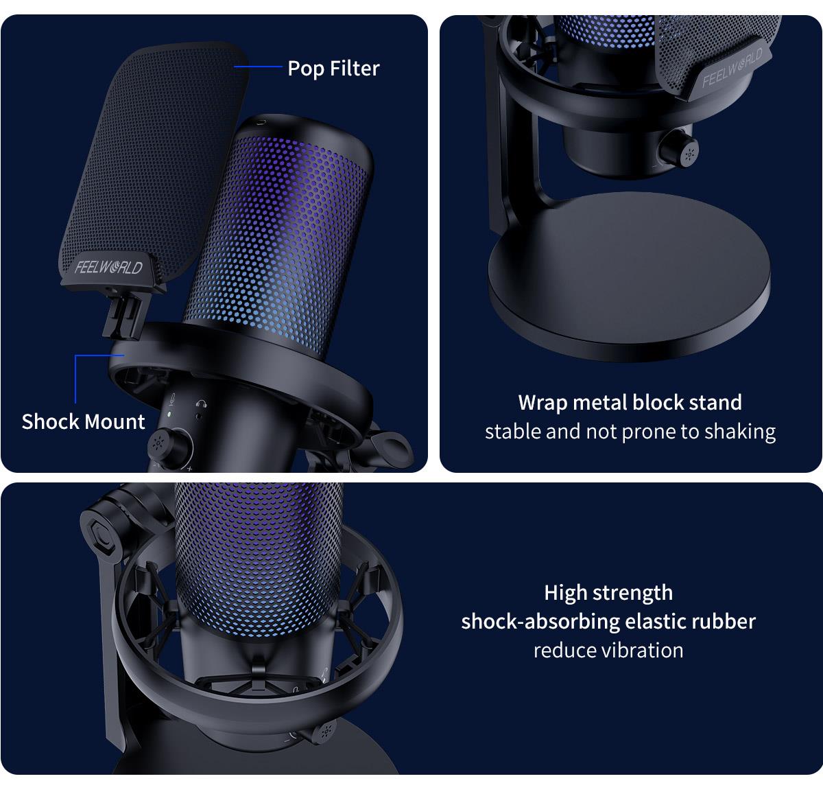 stolni mikrofon sa stalkom