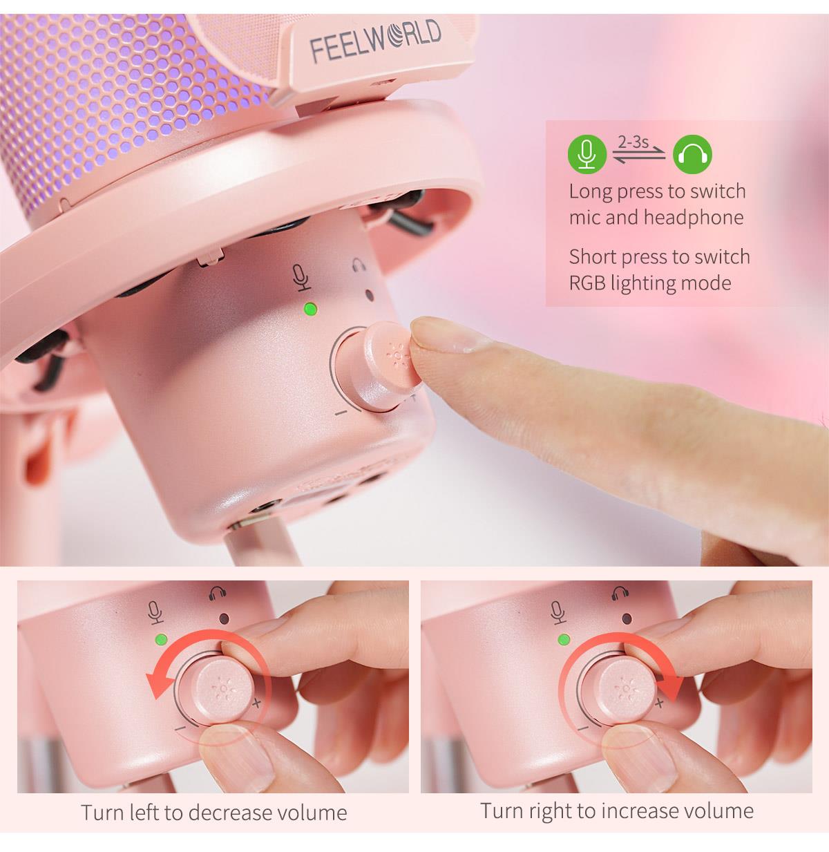 mikrofon za kontrolu glasnoće