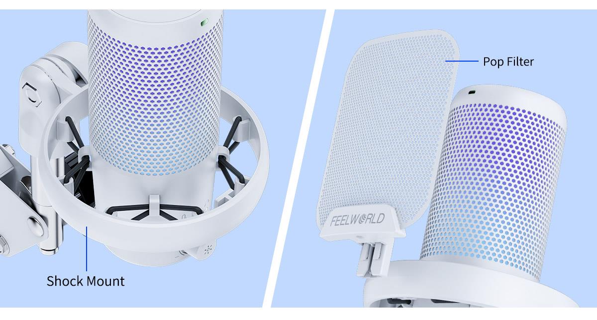 mikrofon s pop filterom