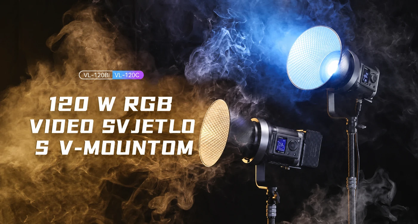 Ulanzi VL-120C 120W RGB V-Mount videosvětlo