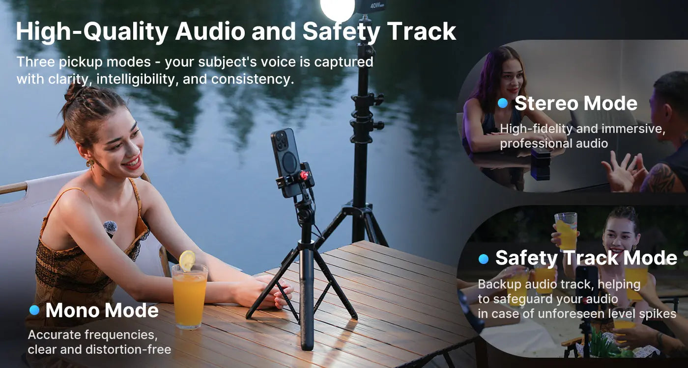 Ulanzi U-Mic bežični lavalier mikrofon