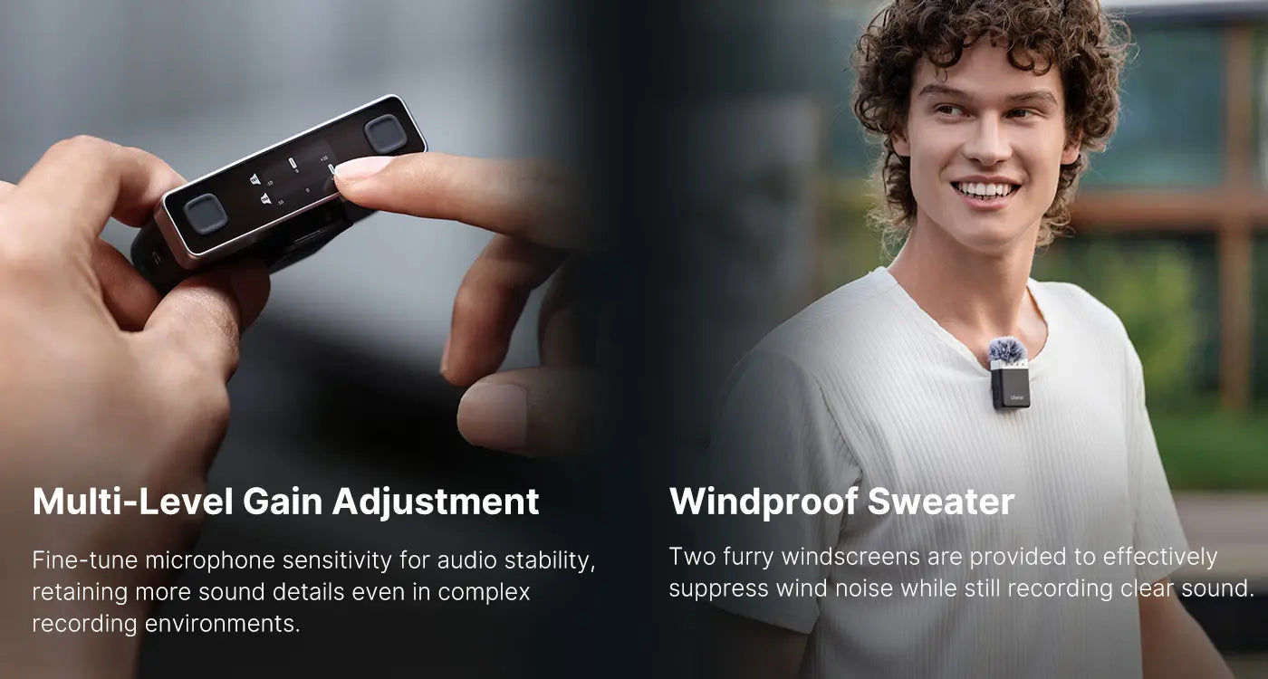 Ulanzi U-Mic bežični lavalier mikrofon