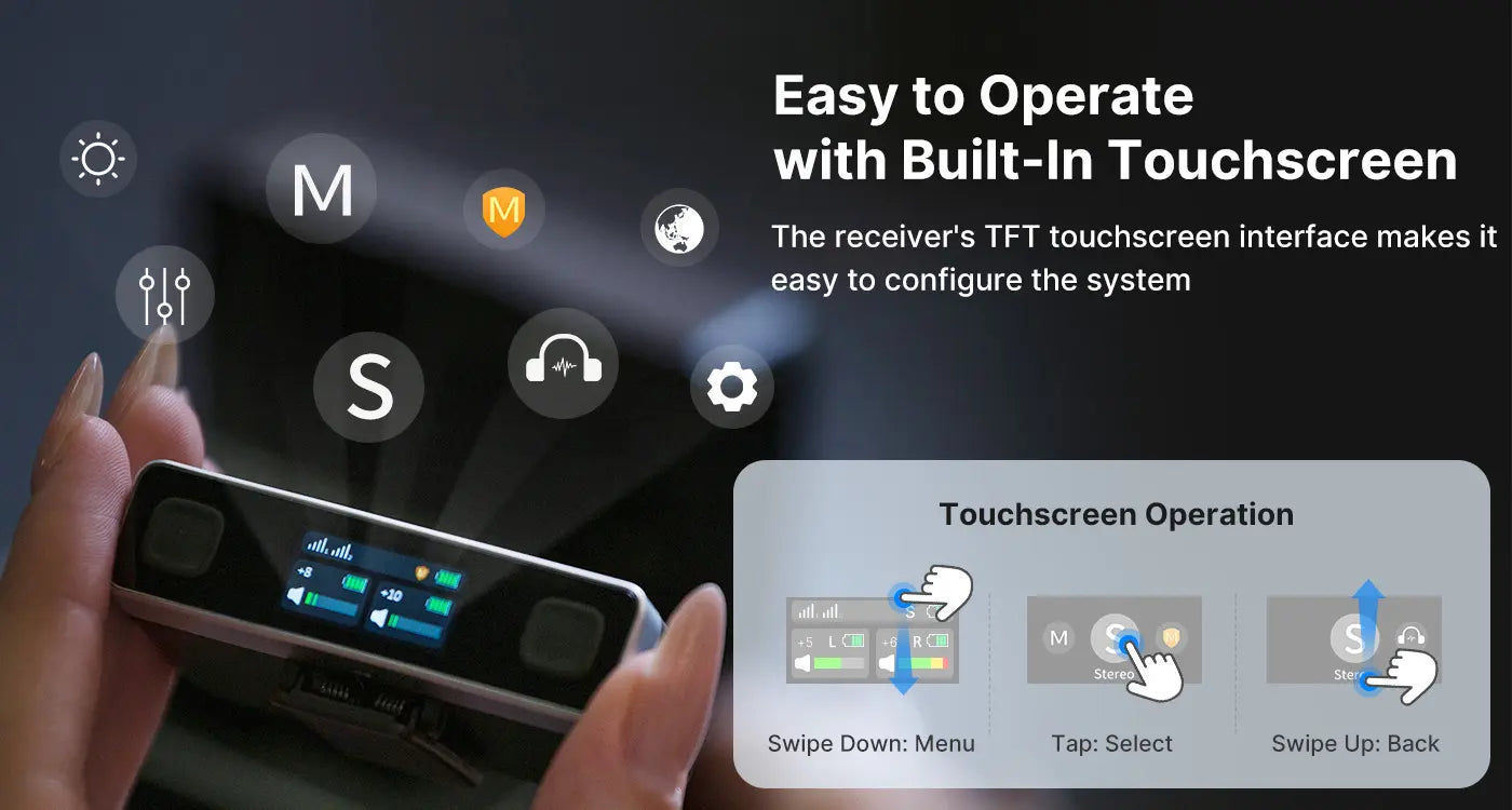 Ulanzi U-Mic bežični lavalier mikrofon